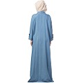 Loose fit Denim abaya